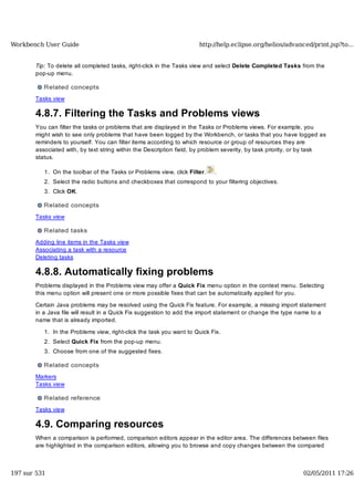 Workbench user guide