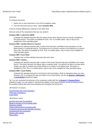 Workbench user guide