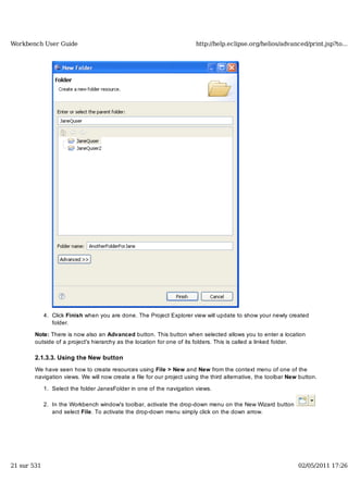Workbench user guide