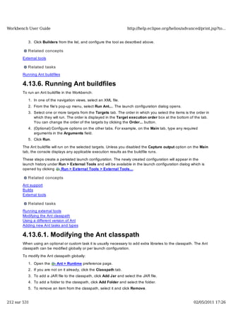 Workbench user guide