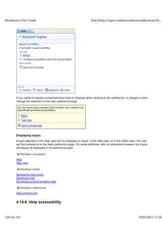 Workbench user guide
