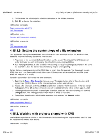 Workbench user guide