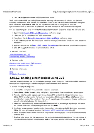 Workbench user guide