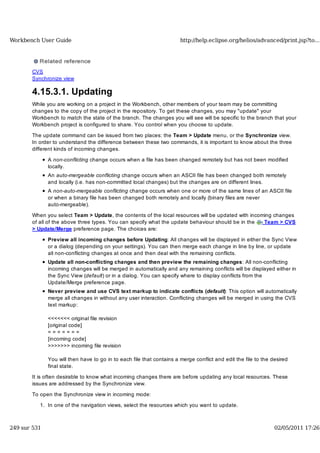 Workbench user guide