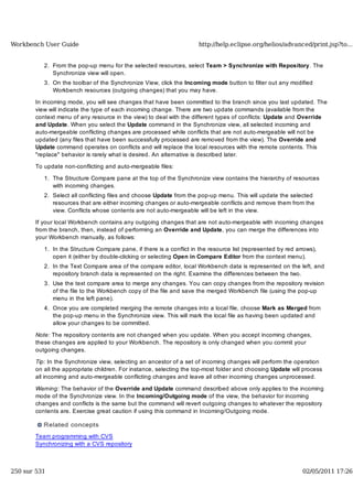 Workbench user guide