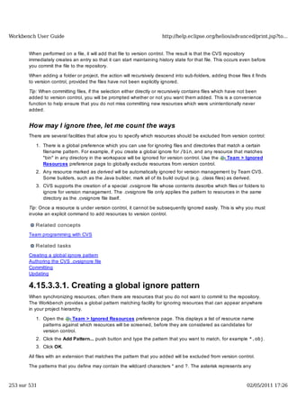 Workbench user guide