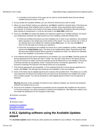 Workbench user guide