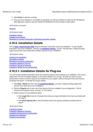 Workbench user guide