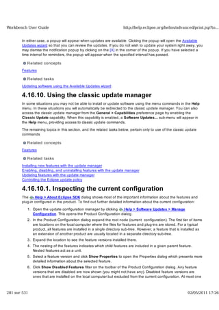 Workbench user guide