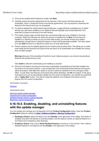 Workbench user guide