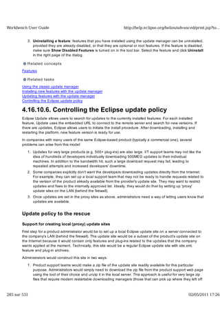 Workbench user guide