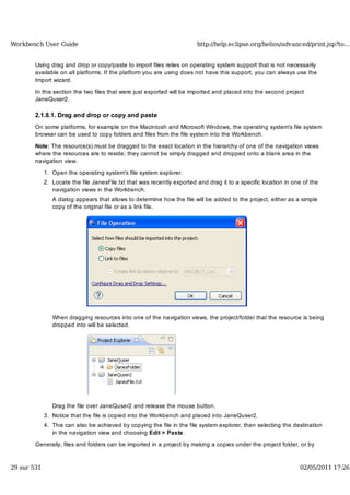 Workbench user guide