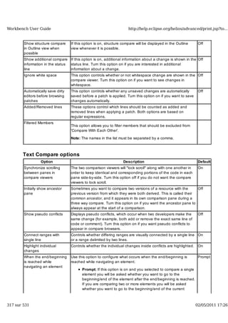Workbench user guide