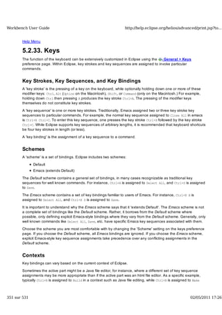 Workbench user guide