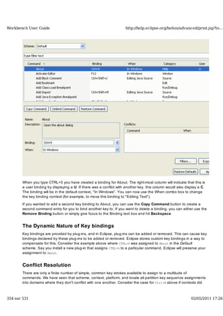 Workbench user guide