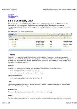 Workbench user guide