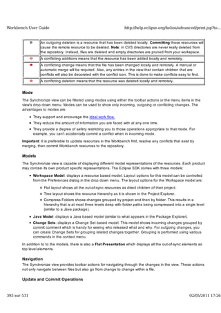 Workbench user guide