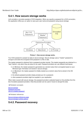Workbench user guide