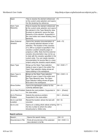 Workbench user guide