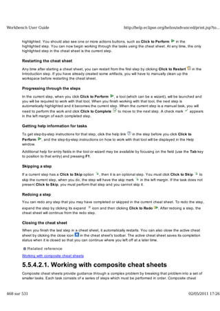 Workbench user guide