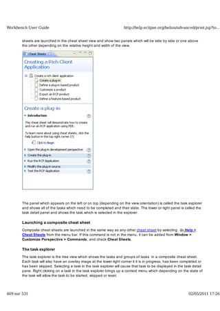 Workbench user guide