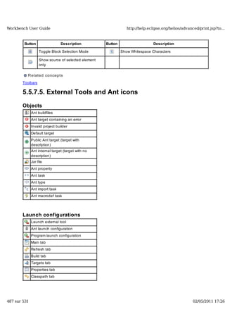 Workbench user guide