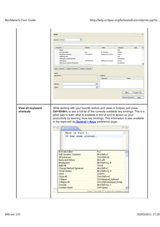 Workbench user guide