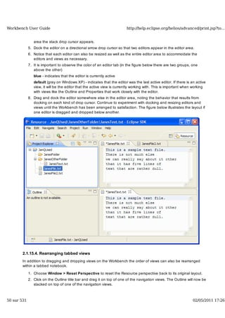 Workbench user guide