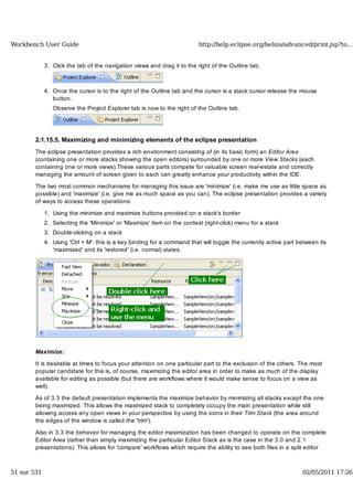 Workbench user guide