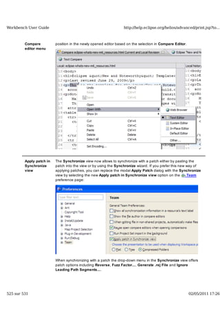 Workbench user guide