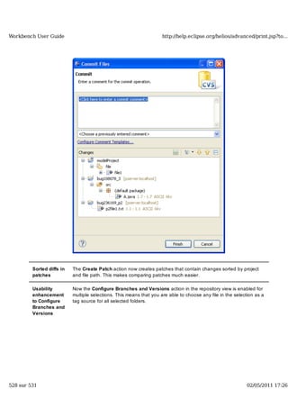 Workbench user guide