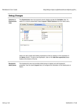 Workbench user guide
