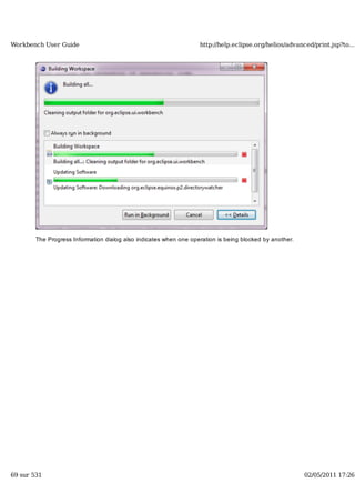 Workbench user guide