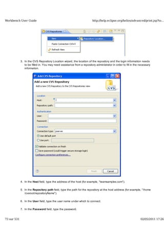 Workbench user guide