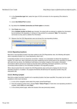 Workbench user guide