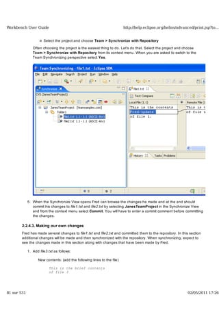 Workbench user guide