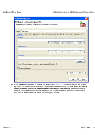Workbench user guide
