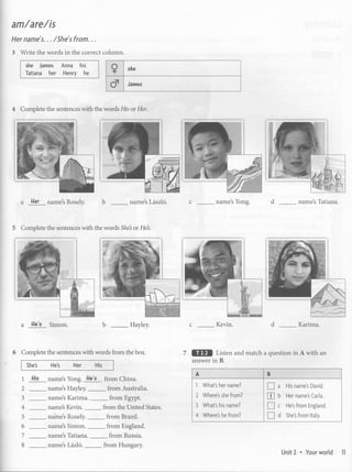 Work book Headway Begginer