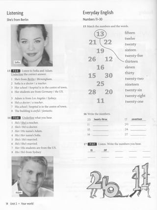 Work book Headway Begginer