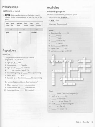 Work book Headway Begginer