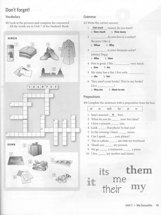 Work book Headway Begginer