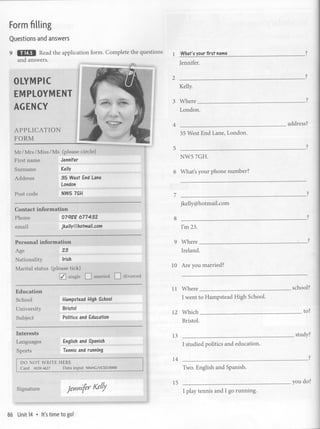 Work book Headway Begginer