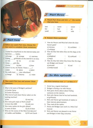 Extra English - Work book 1