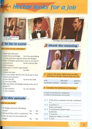 Extra English - Work book 1