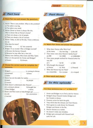 Extra English - Work book 1