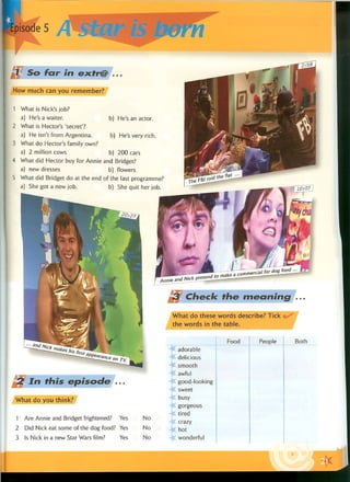 Extra English - Work book 1