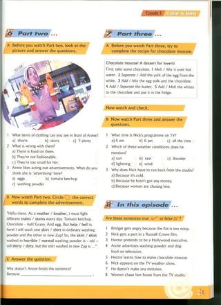 Extra English - Work book 1