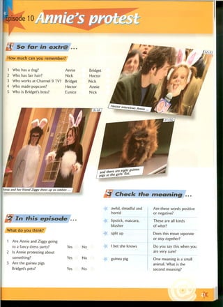 Extra English - Work book 1