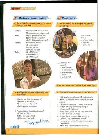 Extra English - Work book 1