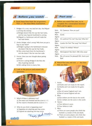 Extra English - Work book 1